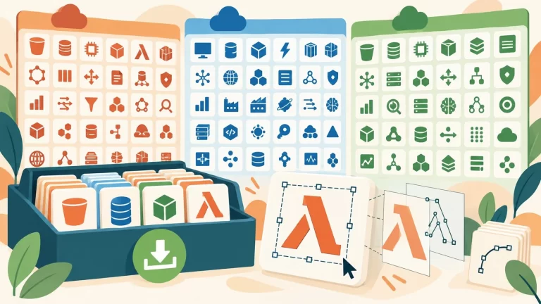 1.579 iconos gratis de AWS, Azure y GCP en SVG - ilustracion