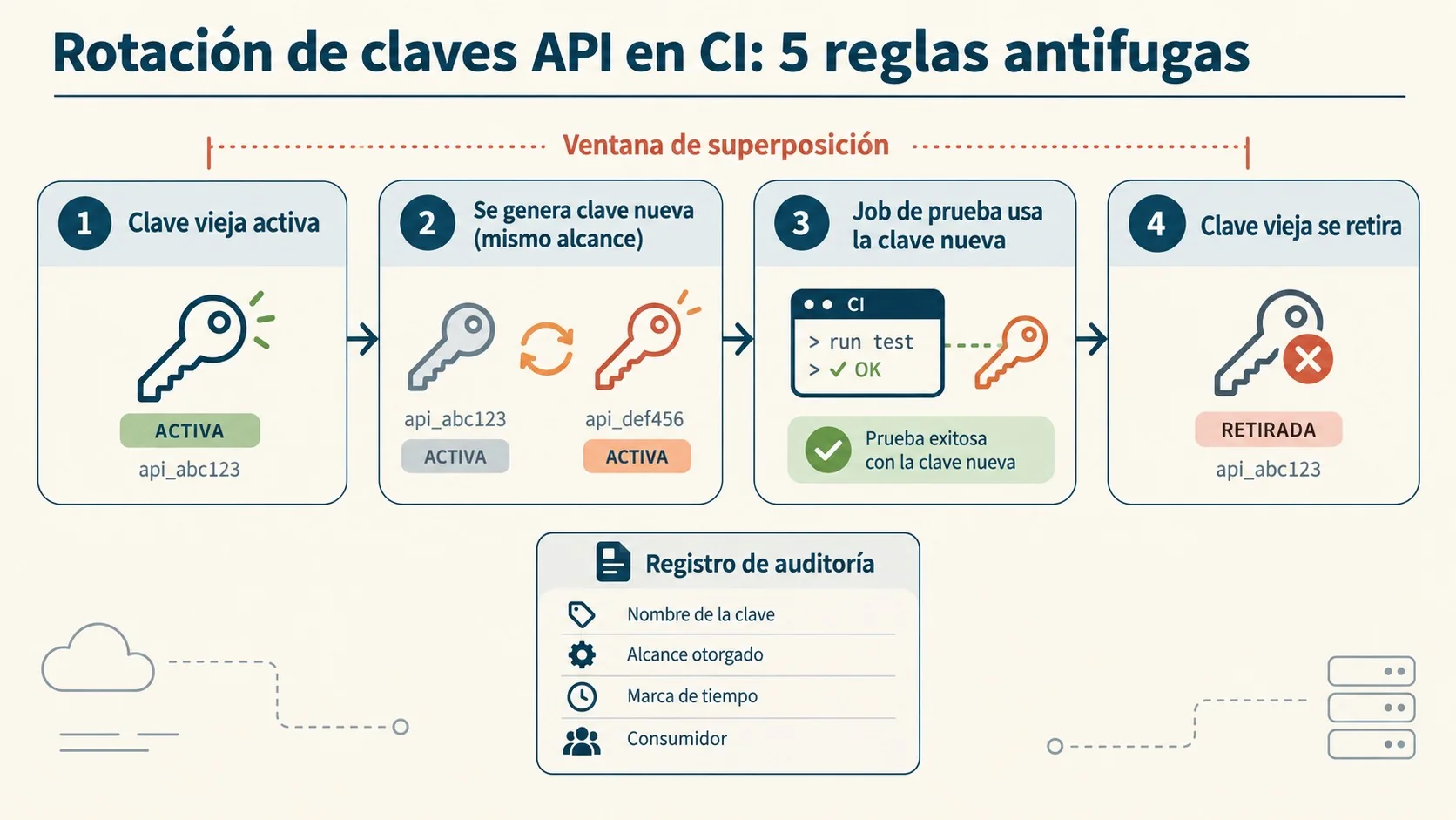rotación de claves api diagrama explicativo
