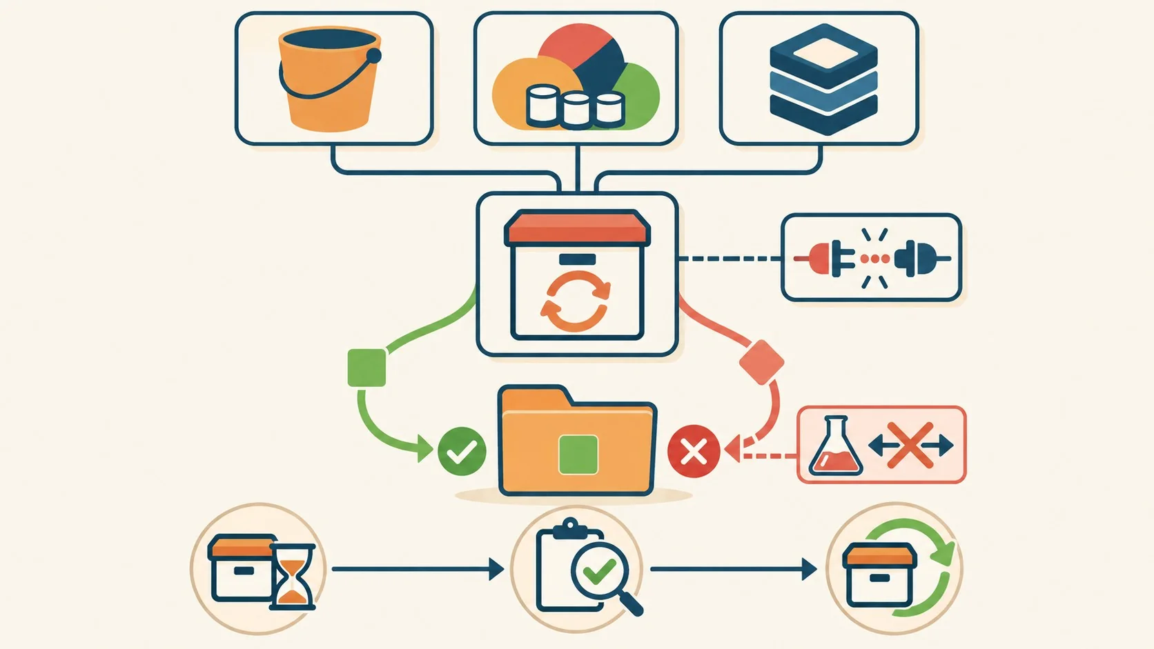 aislamiento de tenants en cloud storage diagrama explicativo