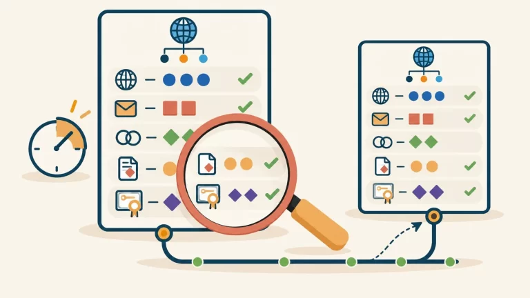 Cómo auditar registros DNS antes de migrar un dominio - ilustracion