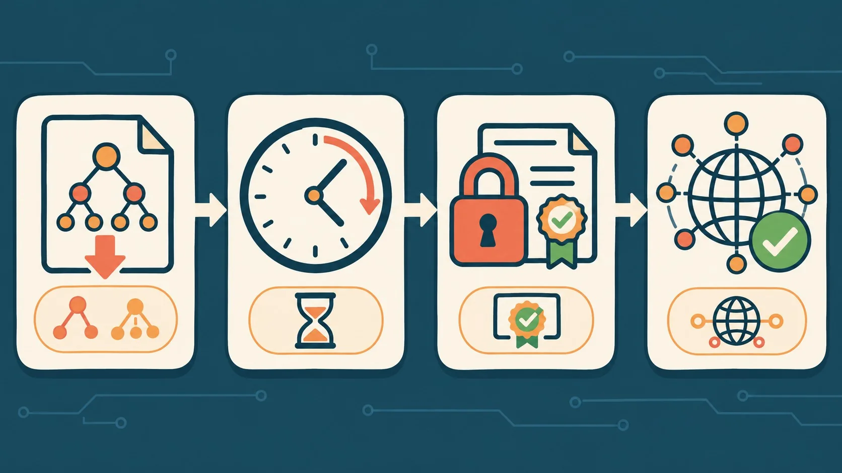 auditar registros dns migración diagrama explicativo