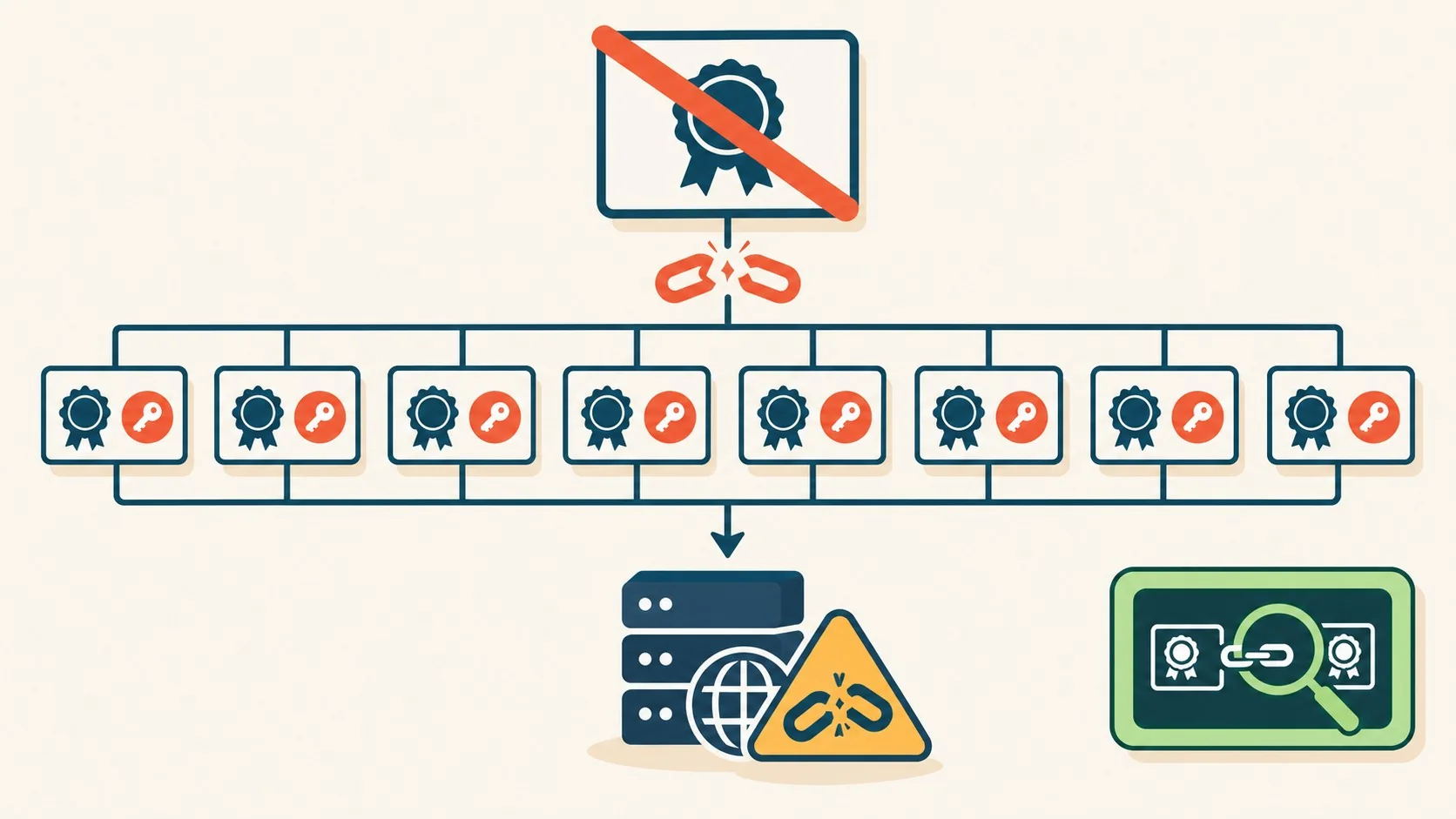 certificado eMudhra comprometido diagrama explicativo