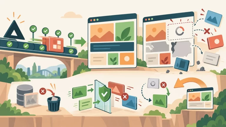 Chunk 404 deploy: deploy verde y producción rota - ilustracion