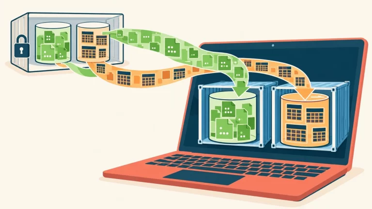 dbclone: cloná staging a tu laptop sin instalar clientes - ilustracion