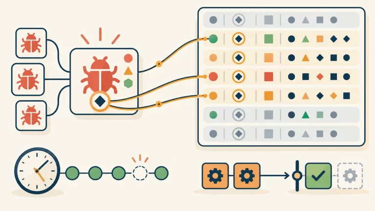 Error tracking vs logging: cómo correlacionarlos - ilustracion