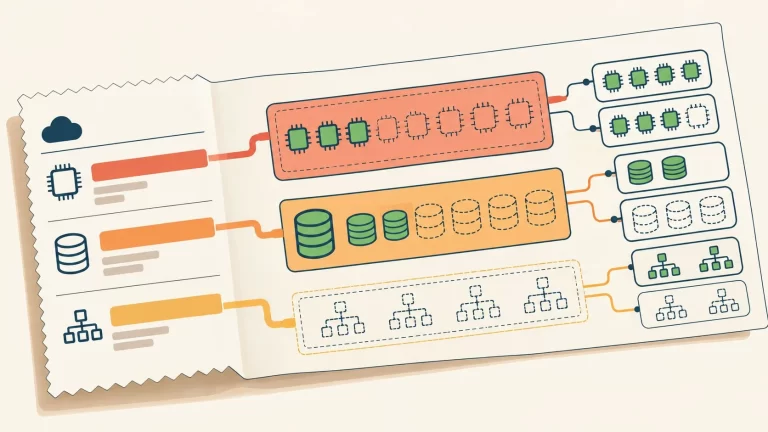 Tu factura cloud es un documento de arquitectura - ilustracion