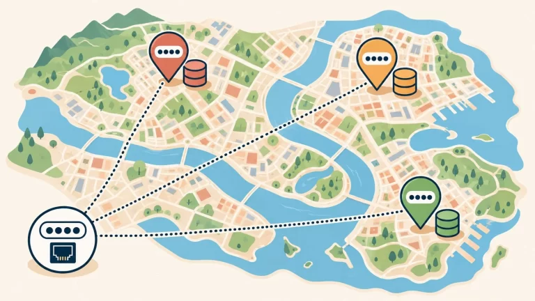 Por qué tu IP muestra ubicaciones distintas en cada servicio - ilustracion