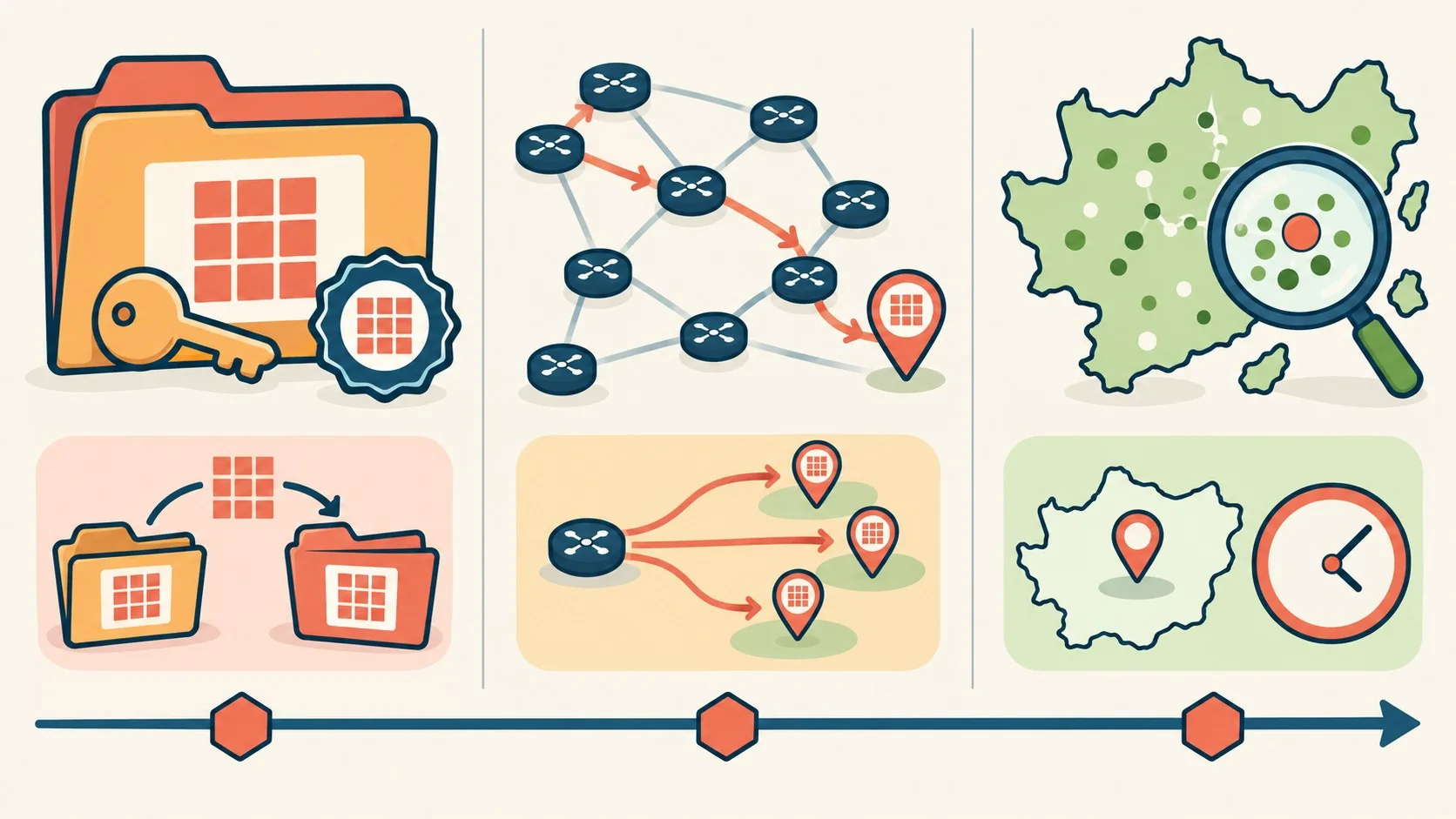 geolocalización ip incorrecta diagrama explicativo