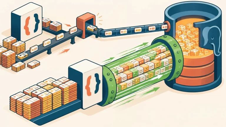 COPY binario en .NET 9: de 2.910 a 15.710 ítems por segundo - ilustracion