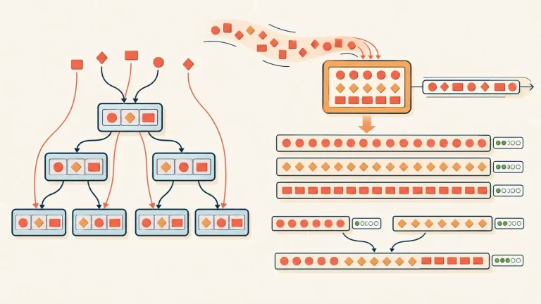 LSM-Tree: por qué escribe más rápido que un B-Tree - ilustracion