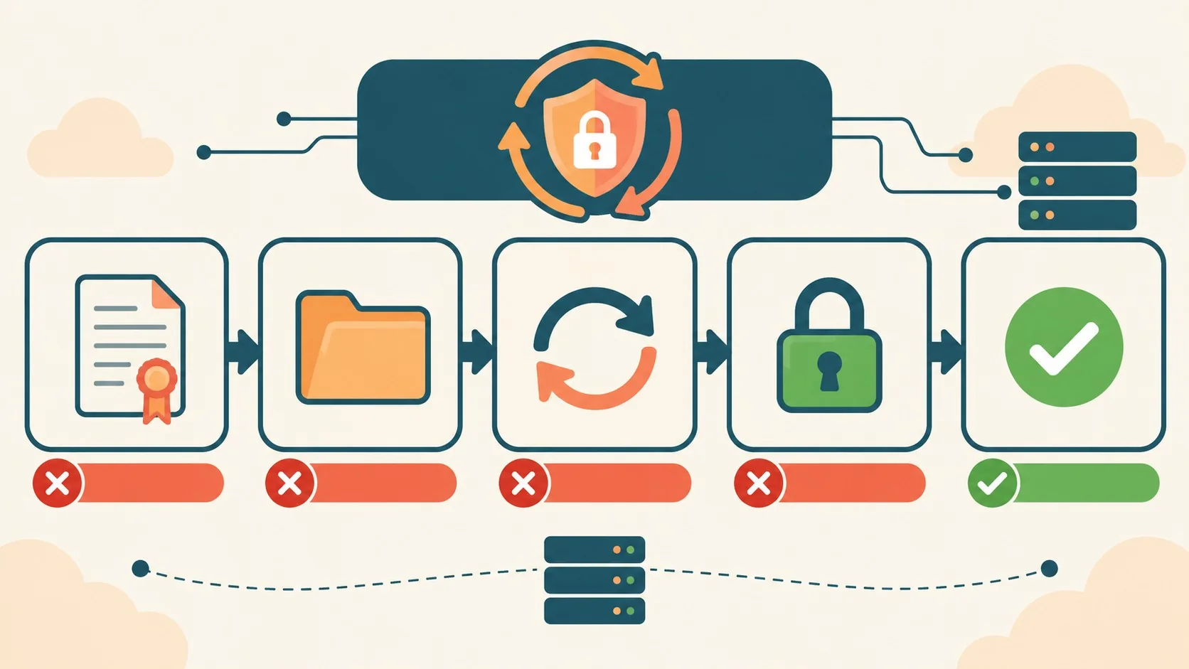 rotación de certificados tls diagrama explicativo