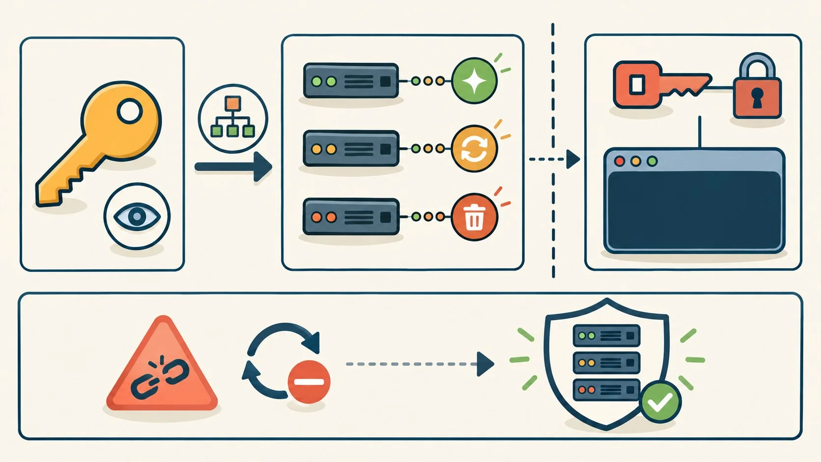 sincronizar activos jumpserver diagrama explicativo